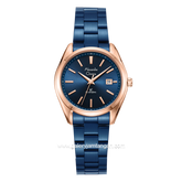 Alexandre Christie AC 8656 LD Blue Rosegold Stainless Steel